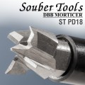 PLUNGING CUTTER 17.6MM /LOCK MORTICER FOR TUBULAR LATCHES SCREW TYPE